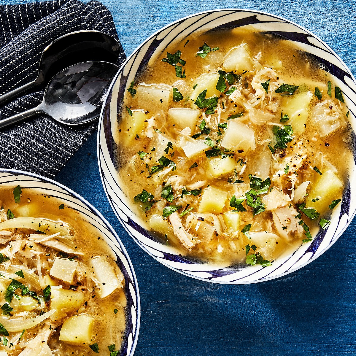 One-Pot Chicken & Cabbage Soup